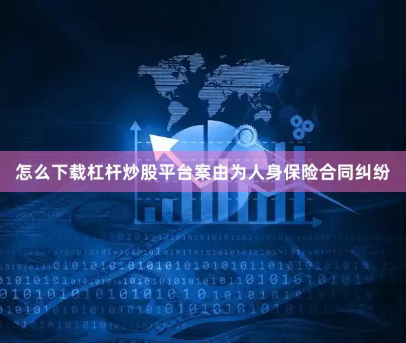 怎么下载杠杆炒股平台案由为人身保险合同纠纷